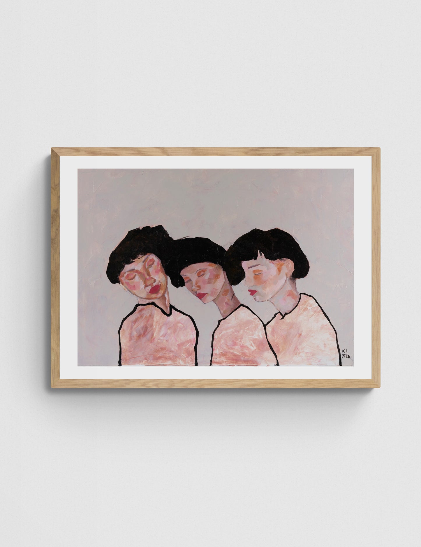 "Triplets" Print